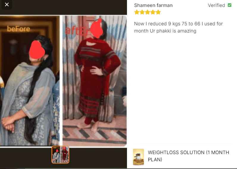 🌿  “Finally… 🌿 Weightless Solution  Herbal Weight Loss Powder | 1 Month Plan 🕒🔥